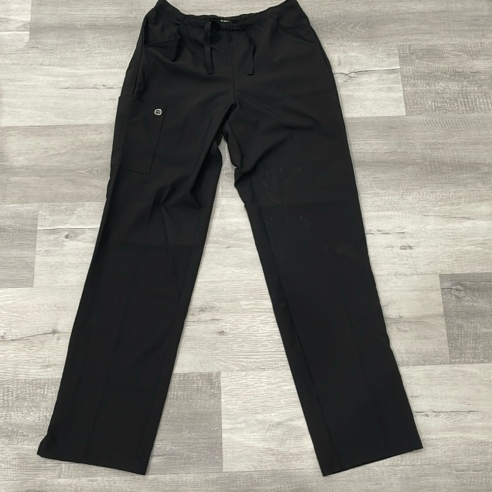 BLACK WONDERWINK SCRUB BOTTOMS